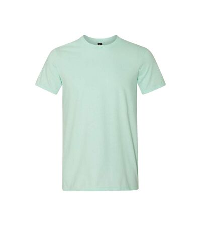 Mens softstyle t-shirt teal ice Gildan