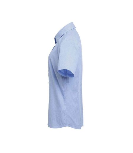 Chemisier Femme Bleu Clair Blanc Premier