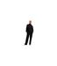 Womens/ladies Pintuck Straight Leg Joggers Black Ted Baker-1