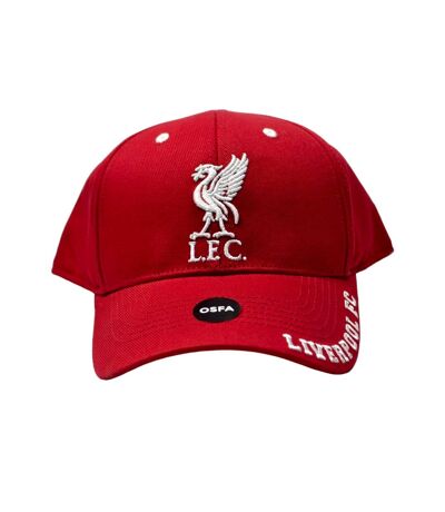 Liverpool FC Unisex Adult Mass Frost Snapback Cap (Red/White)