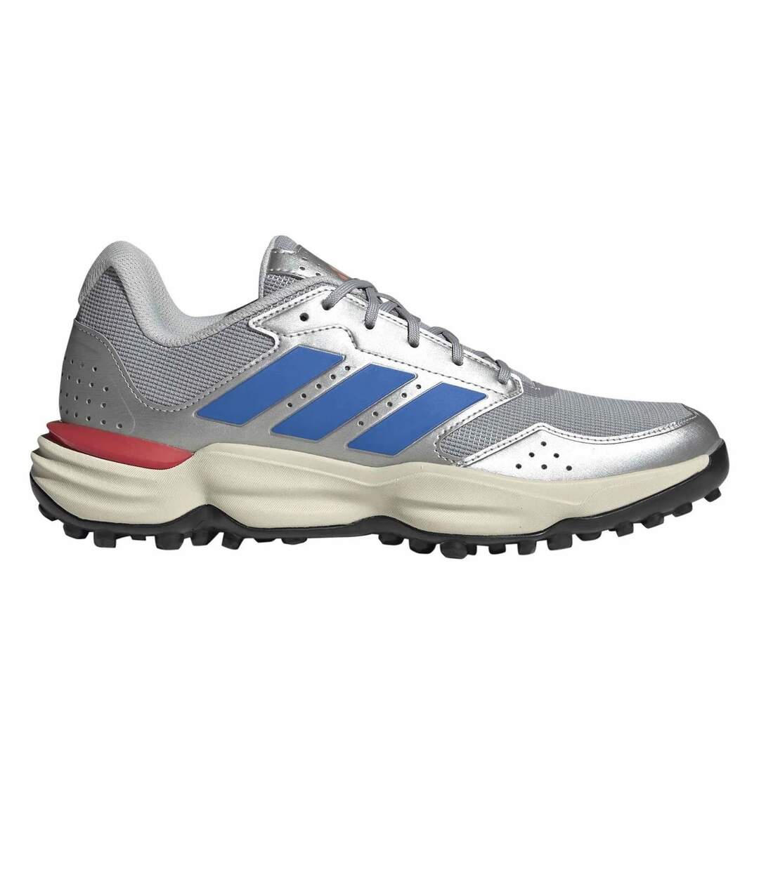 Chaussures De Hockey Motif/style 3 Rayures Homme Argenté Métallisé Adidas-1