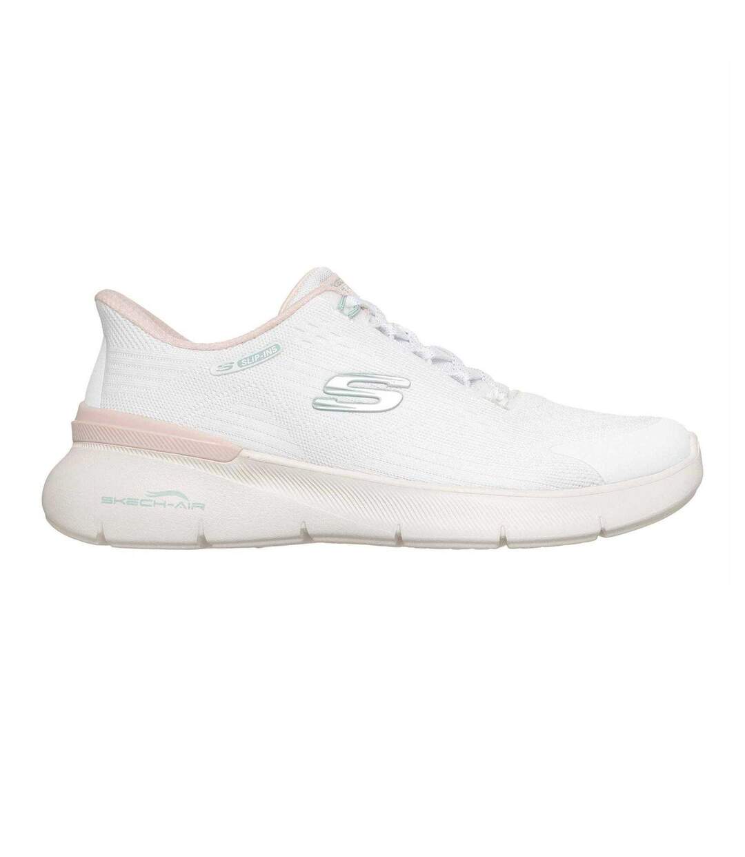 Baskets Skech-air Dynamight Femme Blanc Cassé Skechers-1