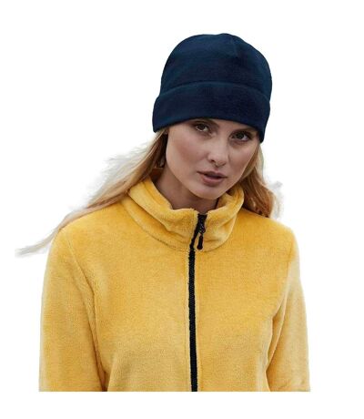 Recycled Fleece Beanie French Navy Beechfield