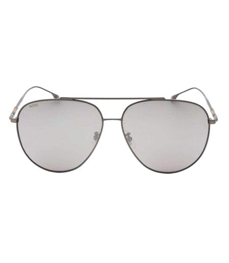 Lunettes De Soleil Motif/style Mat Adulte Taille Unique Argenté Hugo Boss