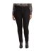 Womens/ladies 721 High Rise Plus Skinny Jeans Black Levis-4