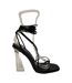 Sandales Grandes Occasions Femme Noir Verni Chic-3
