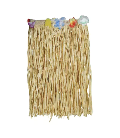 Jupe De Déguisement Hawaiian Femme Beige Fiestas Guirca