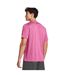 Mens Geotessa T-shirt Pink Under Armour-4