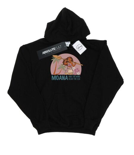 Disney - Sweat à capuche MOANA READ THE SEA - Femme (Noir) - UTBI11567