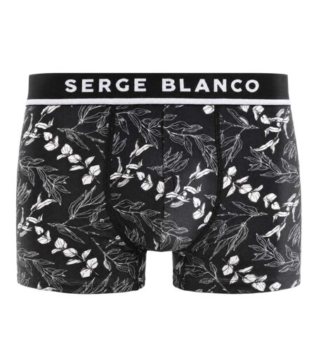 Lot de 3 boxers en coton Homme Flower 12 Serge Blanco