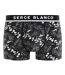 Lot de 3 boxers en coton Homme Flower 12 Serge Blanco-5