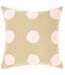 Taie d´oreiller carrée haze continental rose / beige Linen House-1