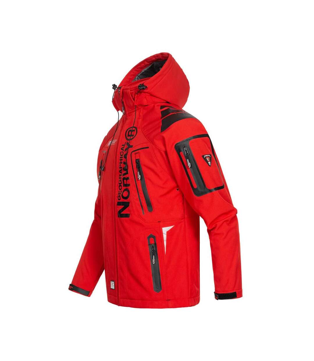 Blouson Rouge Homme Geographical Norway Techno - M-2