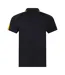Mens Team Polo Shirt Black Gold Finden & Hales-2