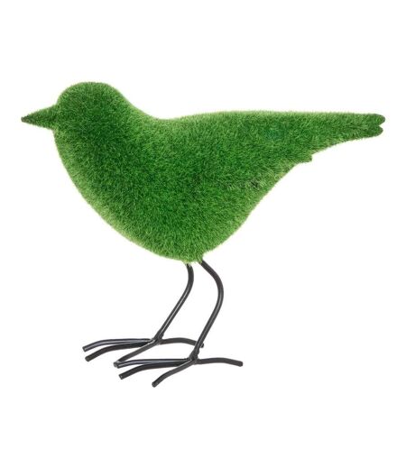 Oiseau Déco Extérieur Grass 28cm Vert