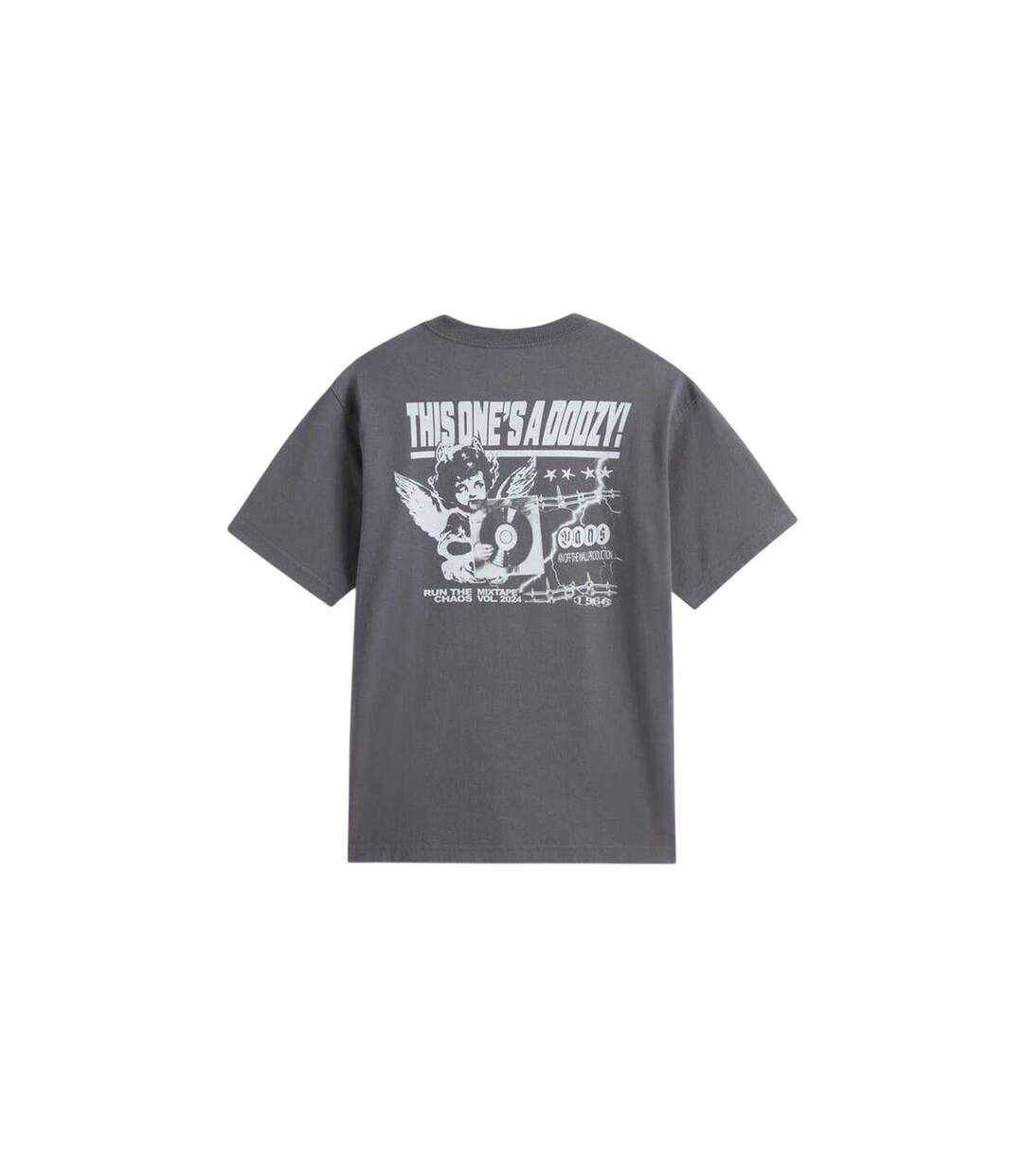 T-shirt Motif/style Graphique Earthbound Homme Anthracite Vans-2