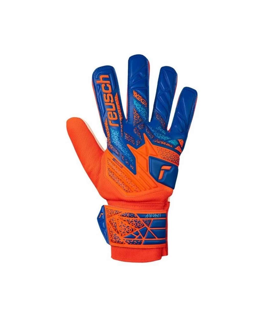 Gants De Gardien De But Attrakt Starter Solid Adulte Orange Reusch-1