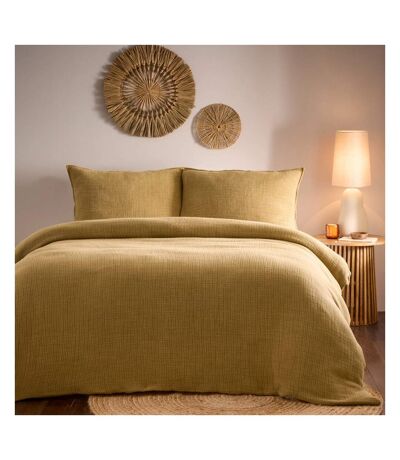 Ribble acid wash duvet cover set honey Yard