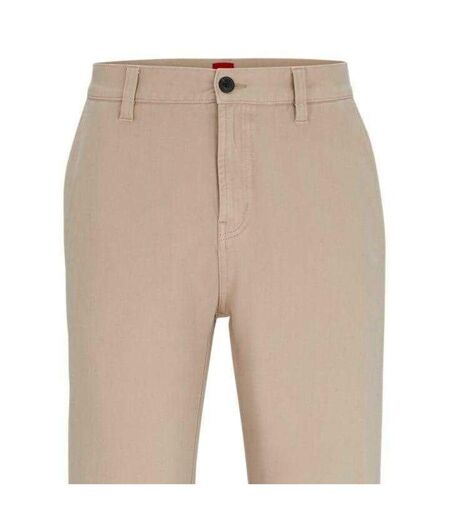 Pantalon À Poches Homme Beige Hugo Boss