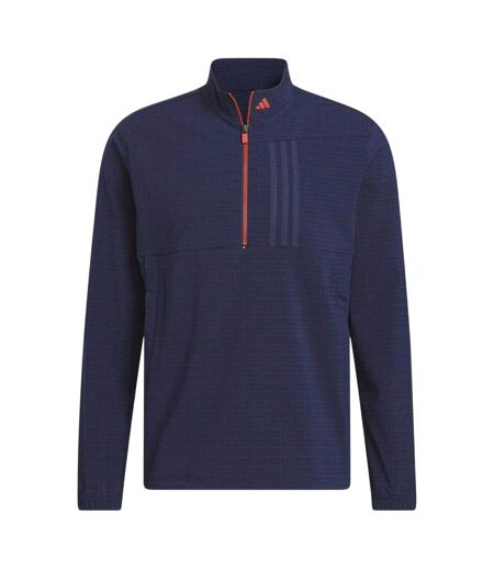 Mens Ultimate365 Tour Half Zip Golf Pullover Navy Adidas