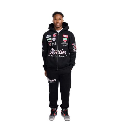 Mens International Jogging Bottoms Black Mercier