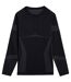Haut Thermique F113 Femme Noir 4F-1