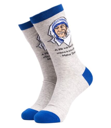 Mother Theresa Socks | Cotton Novelty Design Socks