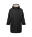 Peignoir À Langer Imperméable Adulte Noir Naturel TriDri-1