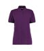 Polo Klassic Femme Violet Foncé Kustom Kit-1