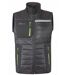 Bodywarmer de travail - Homme - UPFU278 - gris asphalte et vert-2