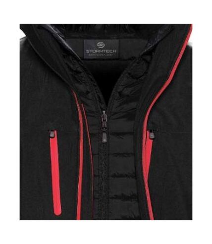 Stormtech Mens Matrix System Jacket (Black/Red) - UTRW6509