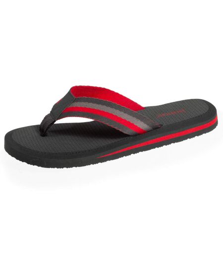 Isotoner Tongs homme très confortables, tiges larges
