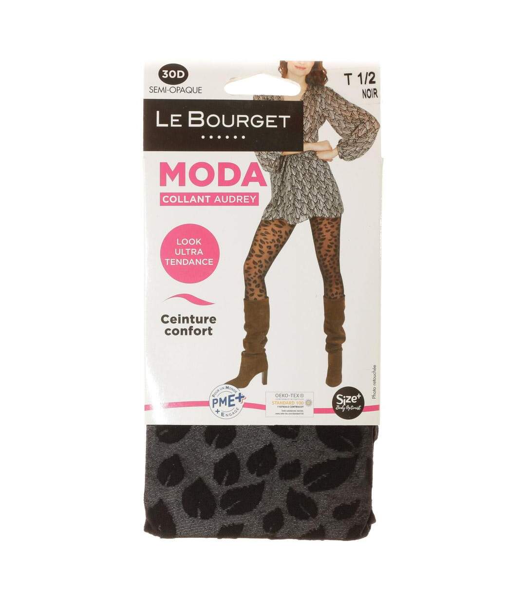 Collant noir femme le bourget 2695-1