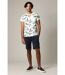 T-shirt tropical en jersey de coton à manches courtes NUBIE-1
