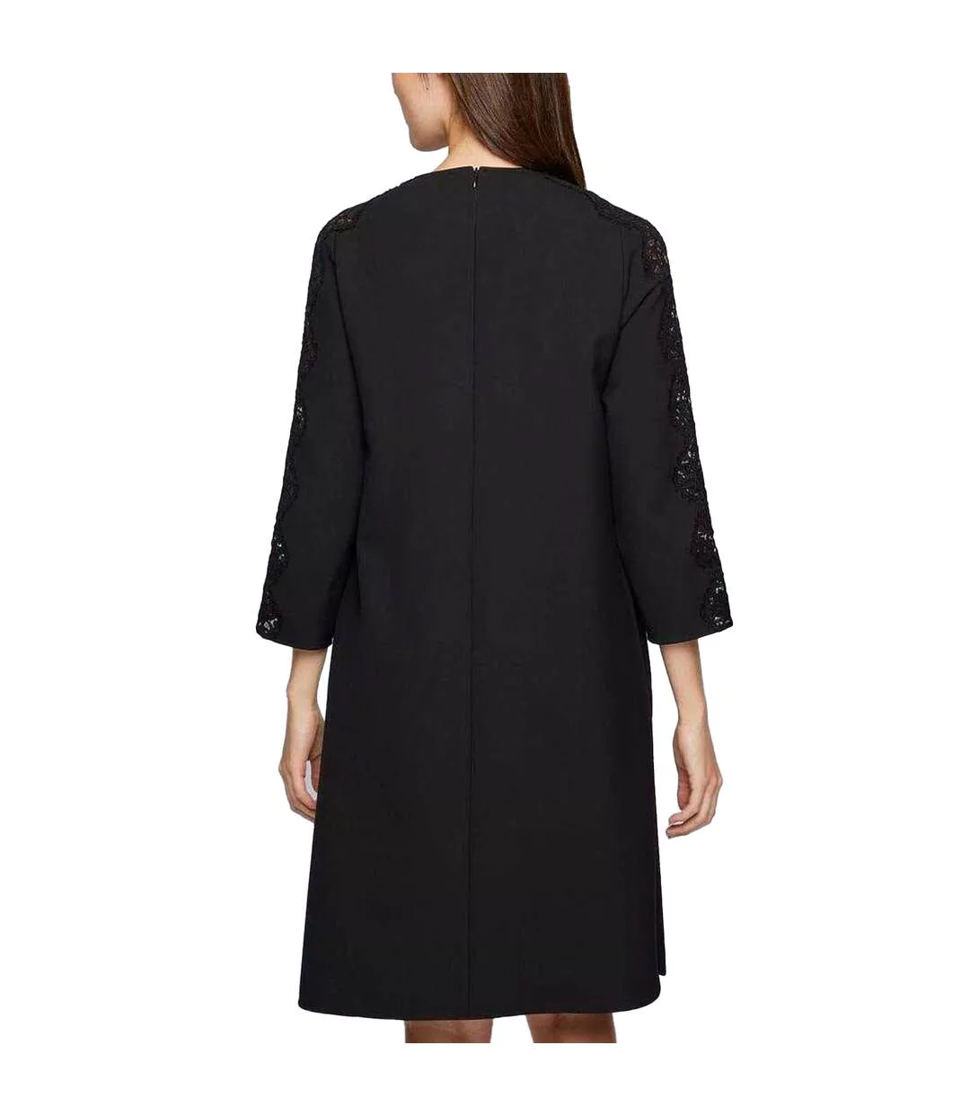 Robe Dila Femme Noir Boss-3