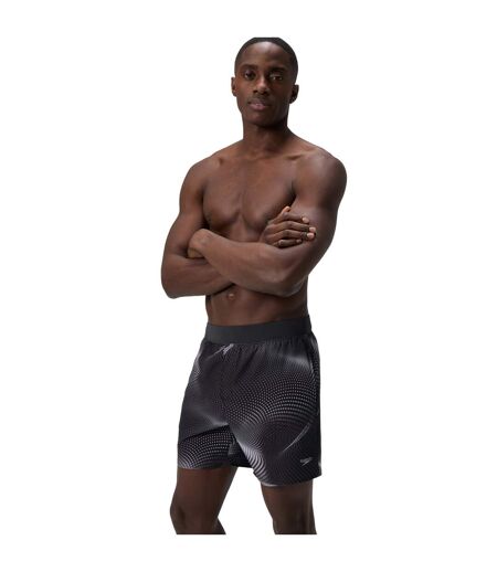 Mens Lookout Volley Dotted Swim Shorts Grey Speedo