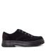 Mens Suede Derby Shoes Black Hugo-1