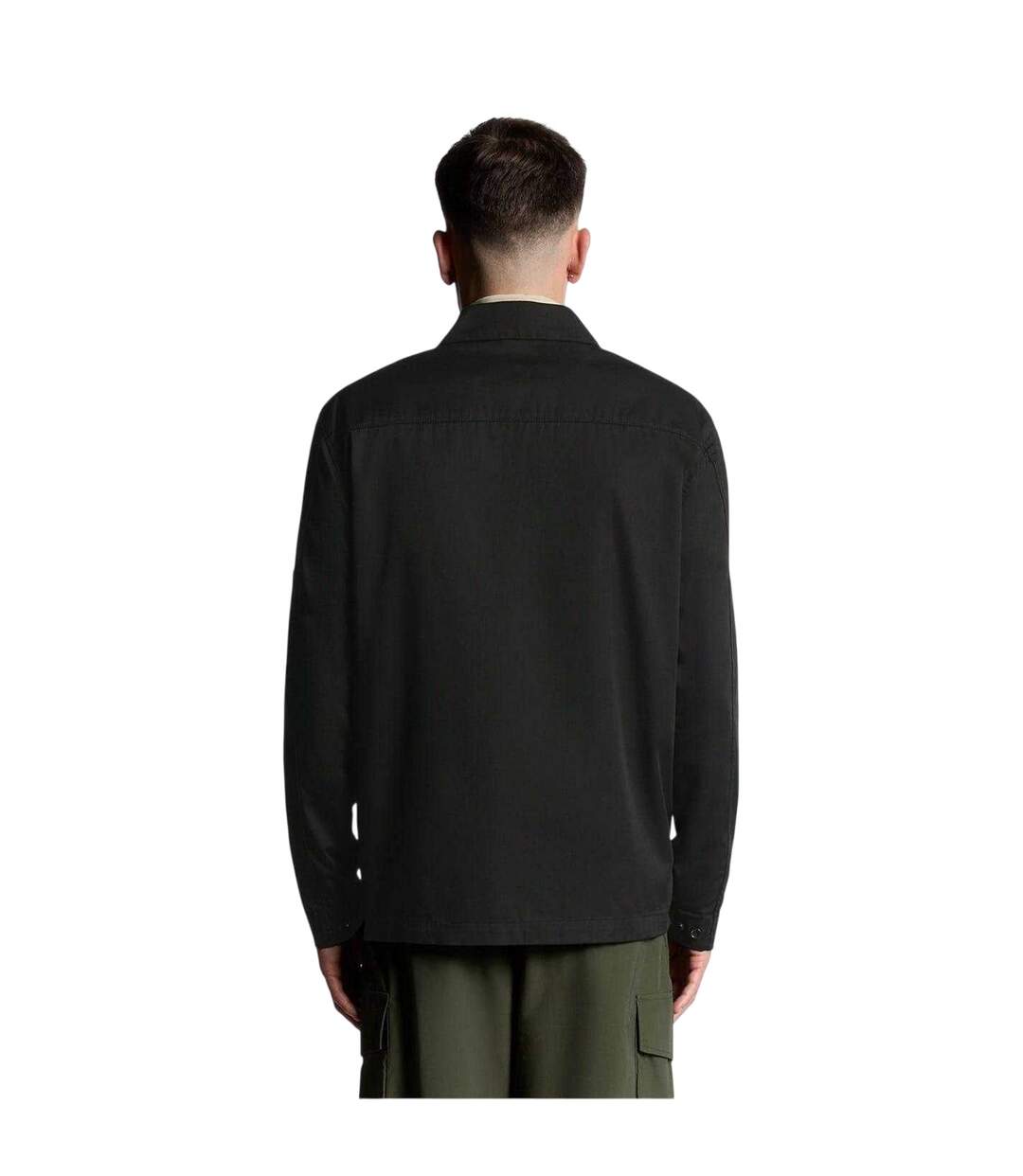 Veste À Col Motif/style Uni Between-season Homme Noir Lyle & Scott-3
