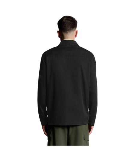 Veste À Col Motif/style Uni Between-season Homme Noir Lyle & Scott