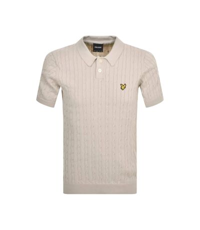 Polo homme blanc cassé Lyle & Scott Lyle & Scott