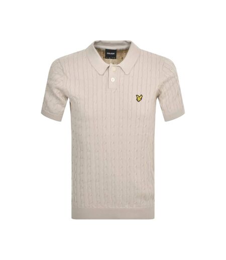 Polo homme blanc cassé Lyle & Scott Lyle & Scott