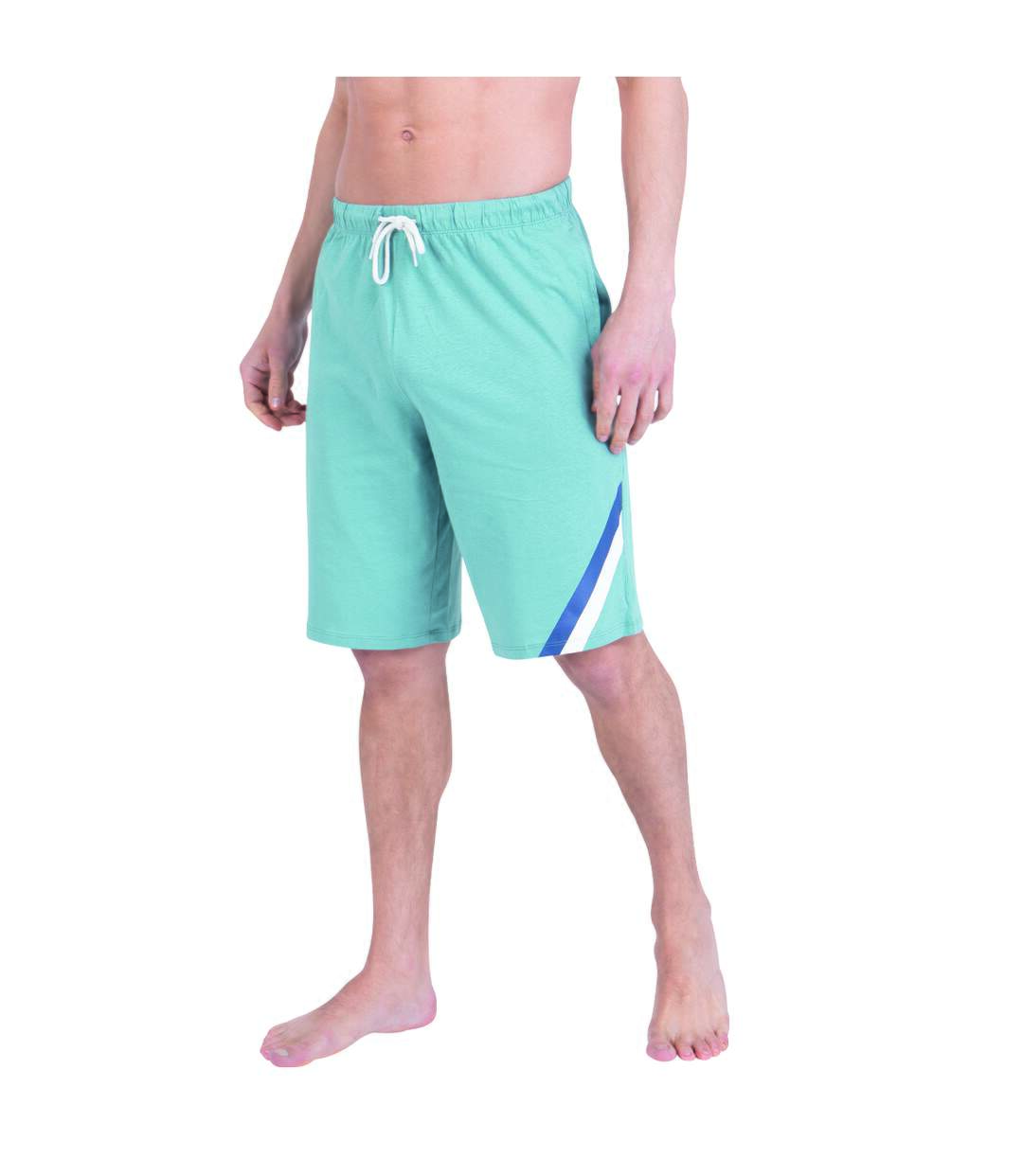 Pyjama court col rond homme Sportswear Athena-2