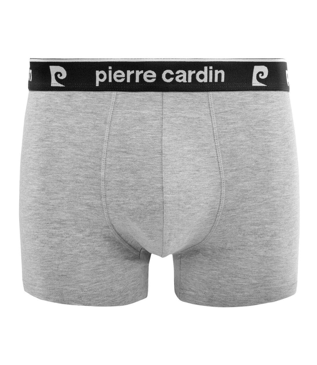 Lot de 8 boxers homme en coton uni Basic Pierre Cardin-4