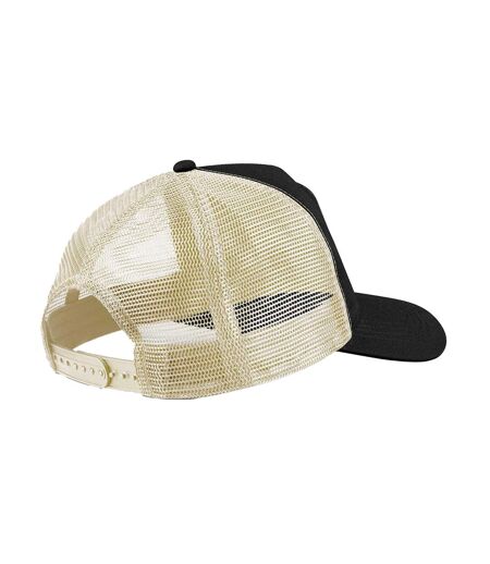 Casquette Trucker Motif/style Écusson Adulte Noir Beige Gris Beechfield