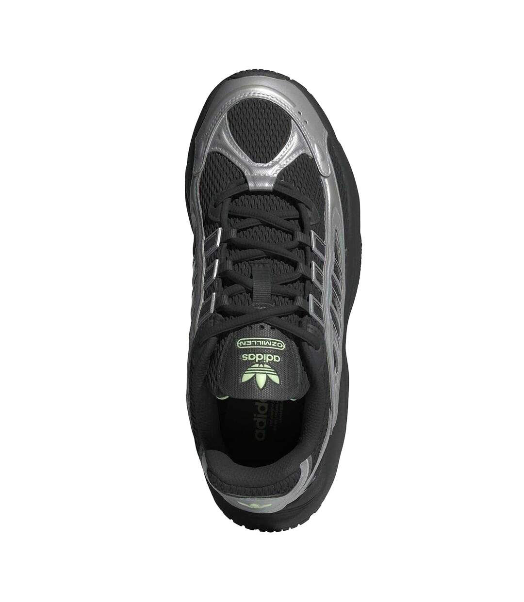 Womens/ladies Ozmillen Trainers Carbon Black Adidas-4