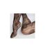 Collant en résille et dentelle florale Style-2