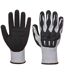 Unisex adult a723 impact resistant tpv cut resistant gloves l grey/black Portwest-1