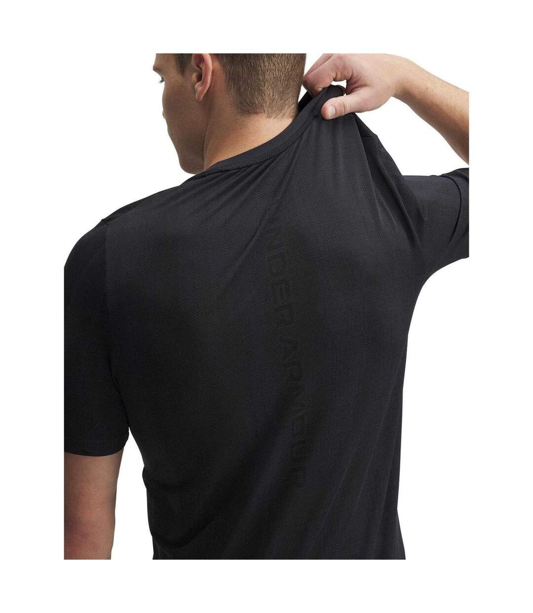 Mens Classic Logo T-shirt Black Under Armour-3