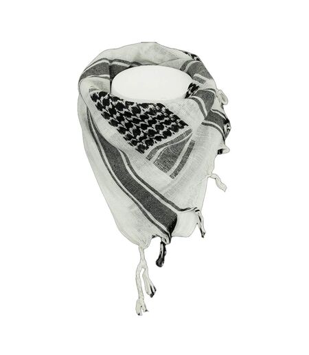 Keffieh Taille Unique Noir Blanc Web-Tex