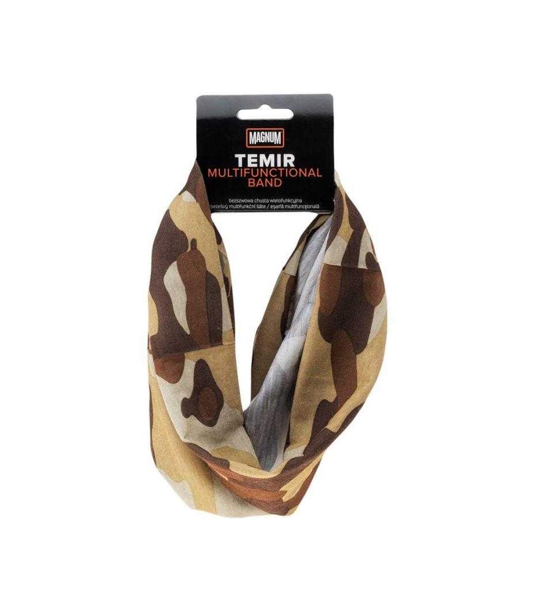Cache-cou Motif/style Camouflage Temir Taille Unique Marron Magnum-2